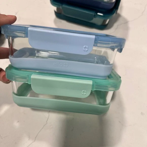 6 Ello Duraglass Refresh Glass Meal Prep Food Storage Containers Set - Picture 11 of 11